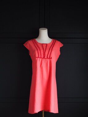 Handmade | Linen Cap Sleeve Shift Dress